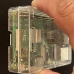 透明ケースに入れたRaspberry Pi